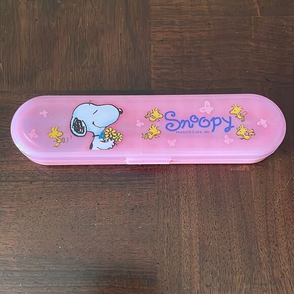 Snoopy Peanuts Collectible Stainless Steel Spoon 18-10 with case - Picture 1 of 6